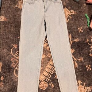 True Craft Women's Light Blue Straight Leg Jeans